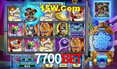 Biblioteca de slots populares na 7700Bet